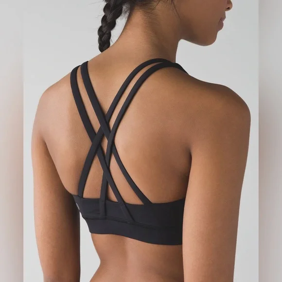 Lululemon Energy Bra • Black • Size 6 - Picture 2 of 7